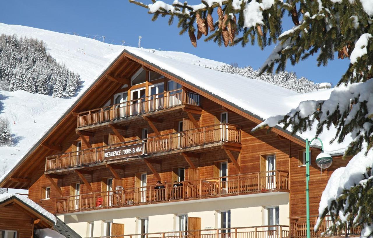 Residence Odalys L'Ours Blanc Ле дез Альп Экстерьер фото