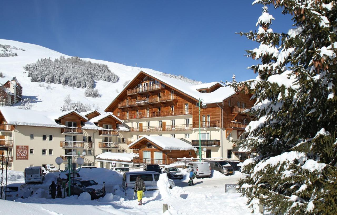 Residence Odalys L'Ours Blanc Ле дез Альп Экстерьер фото