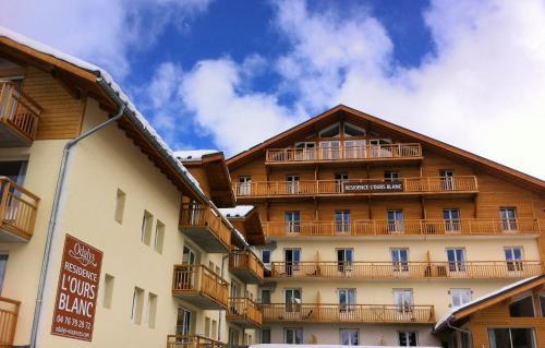 Residence Odalys L'Ours Blanc Ле дез Альп Экстерьер фото